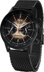 Zegarek Vostok Europe Zegarek męski Vostok Europe VK64-560C691B czarny. Czarne zegarki męskie Vostok Europe, bez wzorów. Za 1,680.00 zł.