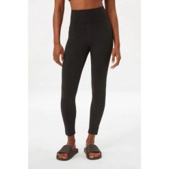 Damskie legginsy 7/8 Girlfriend Collective Compressive High-Rise. Czarne legginsy damskie GIRLFRIEND COLLECTIVE, bez wzorów. Za 389.50 zł.