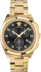 Zegarek Versace Zegarek męski Versace VEZ800621 złoty. Żółte zegarki męskie Versace, bez wzorów, złote. Za 5,301.00 zł.