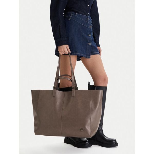 Torebka G-Star. Brązowe shopperki damskie G-Star, bez wzorów, bez dodatków. Za 140.99 zł.