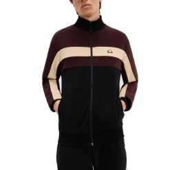 Kurtka ELLESSE ANZIOS TRACK TOP Brązowy. Brązowe kurtki męskie Ellesse, m, bez wzorów, z tkaniny, bez kaptura. Za 282.99 zł.