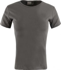 T-shirt damski Promodoro Interlock Jasnoszary. Szare t-shirty damskie BOXRAW, xl, bez wzorów, z bawełny, bez kołnierzyka, bez ramiączek. Za 42.21 zł.