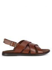 Gino Rossi Sandały MARCELLO-02 MB Brązowy. Brązowe sandały męskie Gino Rossi, bez wzorów, ze skóry, bez zapięcia. Za 249.99 zł.