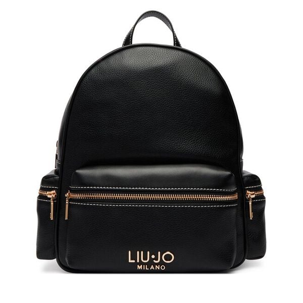 Plecak Liu Jo. Czarne plecaki damskie Liu Jo, bez wzorów. Za 358.99 zł.