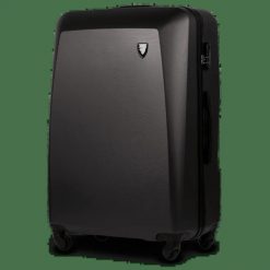 WALIZKA DUŻA WINGS PLOVER 28" DARK GREY. Szare walizki damskie Wings, bez wzorów, z materiału, duże. Za 149.90 zł.
