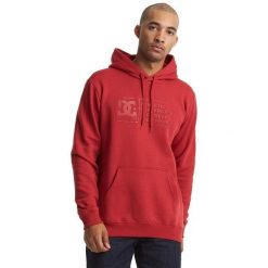 Bluza z kapturem Dc Shoes Density Zone, Mężczyźni. Czerwone bluzy męskie DC Shoes, m, bez wzorów, z bawełny, z kapturem. Za 390.00 zł.