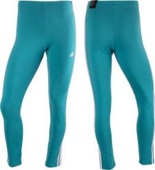 Adidas Legginsy damskie adidas Essentials 3-Stripes High-Waisted Single niebieskie IL3378 M. Niebieskie legginsy damskie Adidas, bez wzorów. Za 122.95 zł.