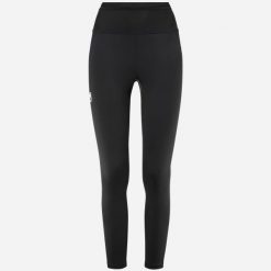 Legginsy do biegania damskie Millet Intense Tight W Czarny Ahletic Fit. Czarne legginsy damskie Millet, bez wzorów, z materiału. Za 319.00 zł.
