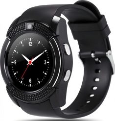 Smartwatch Retoo V8 Czarny (E288). Czarne zegarki smartwatch Retoo, bez wzorów. Za 59.98 zł.