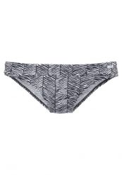 Bas de maillot de bain z paskiem dla kobiet Lascana Sugar. Czarne stroje kąpielowe damskie Venice Beach, s, bez wzorów, z materiału. Za 193.50 zł.