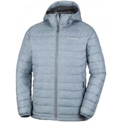 COLUMBIA kurtka zimowa Powder Lite Hooded Jacket Grey Ash Print L. Szare kurtki sportowe męskie Columbia, na zimę, l, bez wzorów, z materiału, bez kaptura, omni-heat (columbia). W wyprzedaży za 379.00 zł.