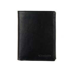 Portfel Męski Canaletto – Skóra Licowa 14 Kart PM1555cs164 RFID. Czarne portfele męskie bez wzorów, ze skóry. Za 200.00 zł.