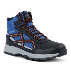 Buty trekkingowe Regatta Vendeavour. Czarne trekkingi męskie Regatta, z materiału, bez zapięcia. Za 306.35 zł.