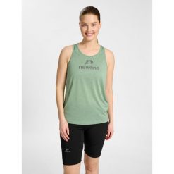 Damski tank top Newline Fontana. Zielone koszulki sportowe damskie Newline, xs, bez wzorów, bez ramiączek. Za 140.00 zł.