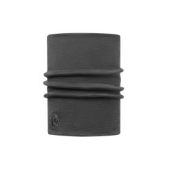 Komin wielofunkcyjny z wełny merynosów Buff Merino Heavyweight. Szare szaliki męskie Buff, bez wzorów, z wełny. Za 168.00 zł.