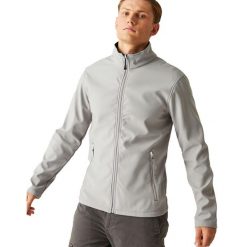Męska Dwuwarstwowa Kurtka Soft Shell Ascender. Czarne kurtki męskie Regatta, m, bez wzorów, sportowe, bez kaptura. Za 156.99 zł.