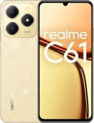Smartfon Realme C61 6/256GB Złoty (631011003017). Żółte smartfony realme. Za 469.00 zł.