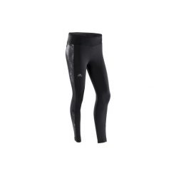 Legginsy Do Biegania Run Warm+ Damskie. Niebieskie legginsy damskie KALENJI, bez wzorów, z elastanu. Za 79.99 zł.