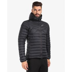 Męska kurtka puchowa Kilpi PYRAMIDEN-M. Czarne kurtki męskie Kilpi, m, bez wzorów, z nylonu, sportowe, bez kaptura. Za 669.93 zł.