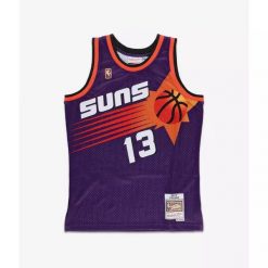 Koszulka NBA Phoenix Suns Steve Nash Swingman 1996/97. Bluzki damskie Mitchell & Ness, bez wzorów, sportowe, bez kołnierzyka, bez ramiączek. W wyprzedaży za 421.50 zł.