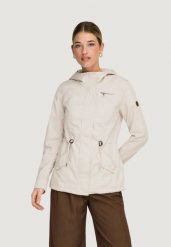 Parka Kobieta ONLY Onllorca Life Canvas Cc Otw. Brązowe parki damskie ONLY, s, bez wzorów, z bawełny, bez kaptura. Za 306.85 zł.