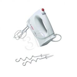 Mikser ręczny BOSCH MFQ 3030 (350W; kolor biały). Białe blendery Bosch. Za 122.99 zł.