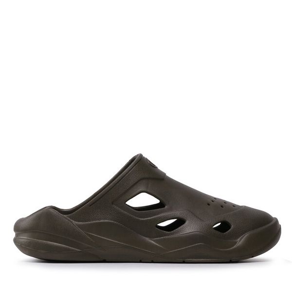 Klapki Champion. Zielone klapki damskie Champion, bez wzorów, sportowe, bez obcasa, bez zapięcia. Za 129.99 zł.