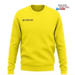 Bluza Givova One Cuello Redondo Żółta. Żółte bluzy męskie Givova, bez wzorów, sportowe, bez ramiączek, bez kaptura. Za 181.99 zł.