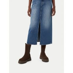 Sztyblety G-Star. Brązowe botki damskie G-Star, bez wzorów, retro, bez obcasa, na płaskiej podeszwie, bez zapięcia. Za 479.99 zł.