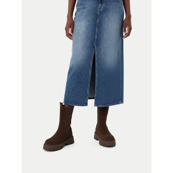Sztyblety G-Star. Brązowe botki damskie G-Star, bez wzorów, retro, bez obcasa, na płaskiej podeszwie, bez zapięcia. Za 479.99 zł.
