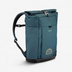 Second Life - Plecak turystyczny Quechua Escape 500 Rolltop... - Stan Doskonały. Zielone plecaki męskie QUECHUA, bez wzorów, z materiału. Za 101.99 zł.