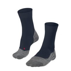 Skarpetki Falke PL4. Niebieskie skarpety męskie Falke, bez wzorów, z bawełny. Za 156.50 zł.