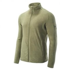 Bluza sportowa męska Magnum Essential Microfleece. Zielone bluzy sportowe męskie MAGNUM, l, bez wzorów, bez kaptura. Za 142.83 zł.