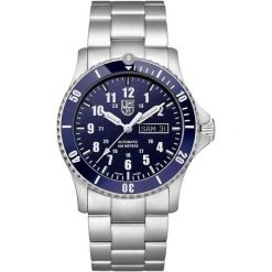 Zegarek męski Luminox XS.0924, Automatic, 42mm, 20ATM. Szare zegarki męskie Luminox, bez wzorów, z materiału, ze stali. Za 6,329.85 zł.