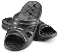 AQUA-SPEED KLAPKI FLORIDA BLACK KOL.07 ROZMIAR 47/48. Czarne klapki męskie Aqua-Speed, bez wzorów, bez zapięcia. Za 48.02 zł.