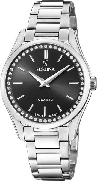 Zegarek Festina Zegarek damski Festina F20583-4 CYRKONIE srebrny. Szare zegarki damskie Festina, srebrne. Za 381.00 zł.