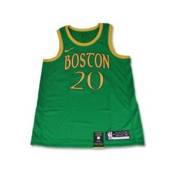 Koszulka Nike Boston Celtics Swingman Jersey Gordon Hayward City Edition. Zielone bluzki damskie Nike, xl, bez wzorów, z jersey, sportowe, bez kołnierzyka, bez ramiączek. Za 185.00 zł.