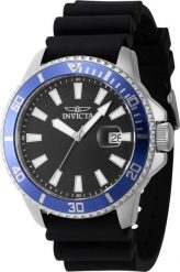 Zegarek Invicta marki model 4613 kolor Czarny Akcesoria męski Sezon: Cały rok NoSize. Czarne zegarki męskie Invicta, bez wzorów. Za 533.99 zł.