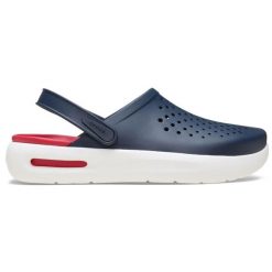 Sandały klapki męskie Crocs INMOTION CLOG. Białe sandały męskie Crocs, bez wzorów, bez zapięcia. W wyprzedaży za 219.00 zł.