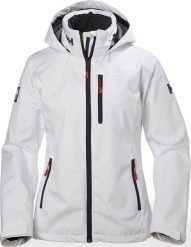 Helly Hansen Kurtka żeglarska damska W Crew Hooded Jacket biała r. M. Białe kurtki sportowe damskie Helly Hansen, m, bez wzorów, bez ramiączek, bez kaptura, żeglarskie. Za 729.99 zł.