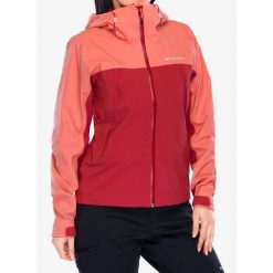 Kurtka przeciwdeszczowa damska Columbia Boulder Falls Jacket. Czerwone kurtki sportowe damskie Columbia, bez wzorów, bez ramiączek, bez kaptura, trekkingowe. Za 482.99 zł.