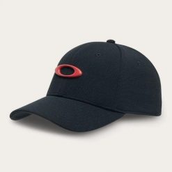 Czapka z daszkiem unisex Oakley TINCAN czarna FOS911545-04C r S/M. Czarne czapki damskie Oakley, na lato, bez wzorów, z elastanu, eleganckie. Za 105.34 zł.