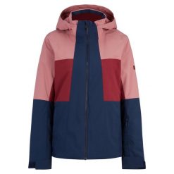 Kurtka narciarska damska Ziener Tasilla. Czerwone kurtki sportowe damskie Ziener, na zimę, bez wzorów, bez ramiączek, bez kaptura, narciarskie. Za 723.99 zł.