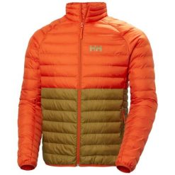 Kurtka puchowa Helly Hansen Banff. Brązowe kurtki sportowe męskie Helly Hansen, na zimę, m, bez wzorów, z puchu, bez kaptura, narciarskie. Za 680.85 zł.
