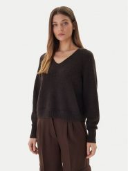 Vero Moda Sweter Aquarius 10331898 Brązowy Regular Fit. Brązowe swetry nierozpinane damskie Vero Moda, xl, bez wzorów, z syntetyku, bez kołnierzyka, bez ramiączek. Za 159.99 zł.