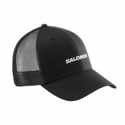 Czapka sportowa Salomon LC2428900 Czarny. Czarne czapki damskie Salomon, bez wzorów, sportowe. Za 161.95 zł.