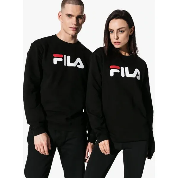 Fila Bluza Pure Crew Sweat U , czarny, rozmiar M. Czarne bluzy damskie Fila, m, bez wzorów, z materiału, bez ramiączek, bez kaptura. Za 259.99 zł.