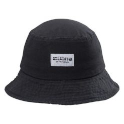 Czapka Z Daszkiem Dla Dorosłych Unisex Viamo Logo Bucket Hat. Czarne czapki damskie IGUANA, bez wzorów, sportowe. Za 113.99 zł.