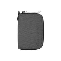 Portfel podróżny Lifeventure Recycled RFiD Coin Wallet - grey. Szare portfele męskie Lifeventure, bez wzorów. Za 60.99 zł.