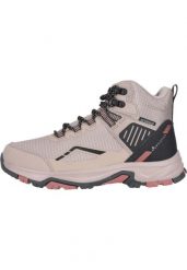 Damskie buty przeciwdeszczowe Whistler Farburnt WP. Brązowe obuwie trekkingowe damskie Whistler, z meshu, bez zapięcia. Za 354.50 zł.